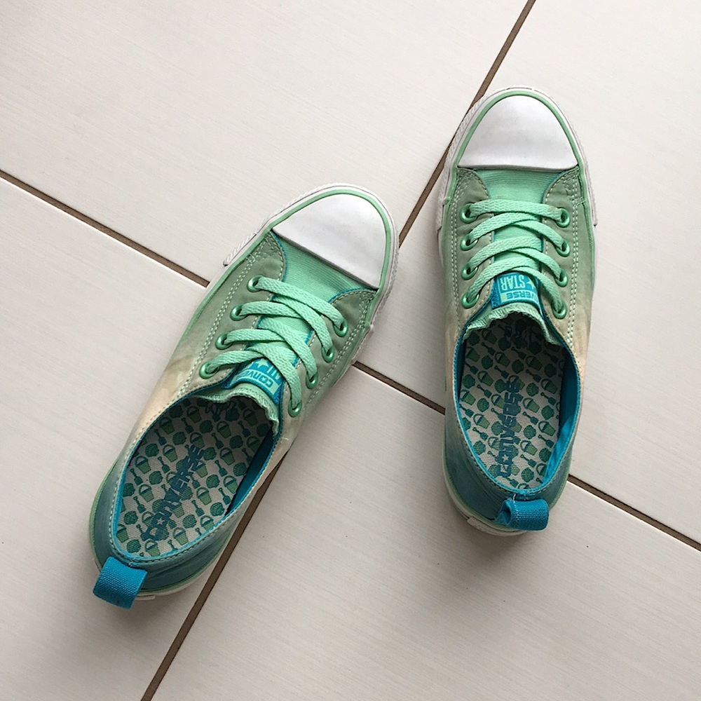 Converse All-Star vintage mint gradient shoes